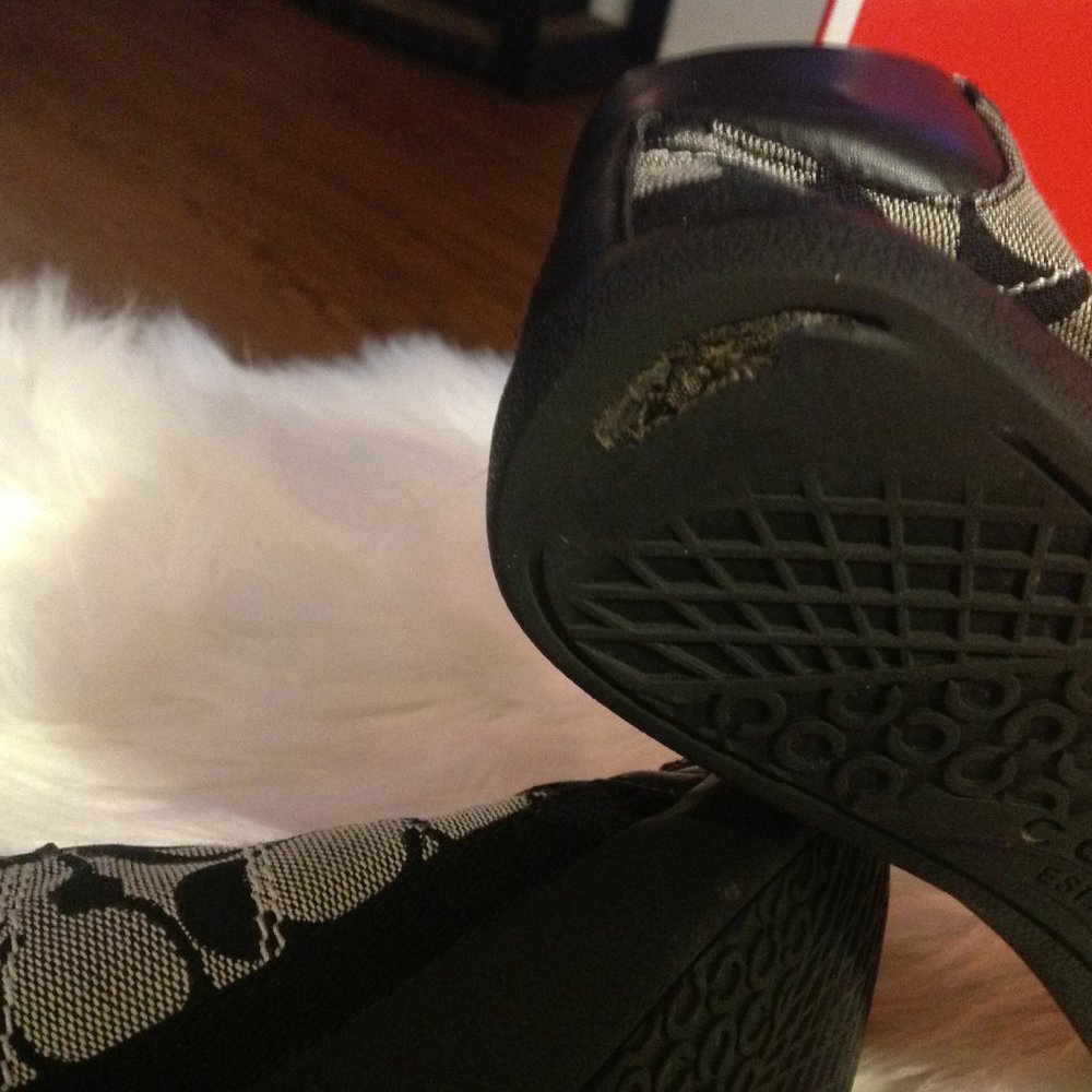 Coach High-Top Ellis sneakers size 8M - Picture 4 of 7